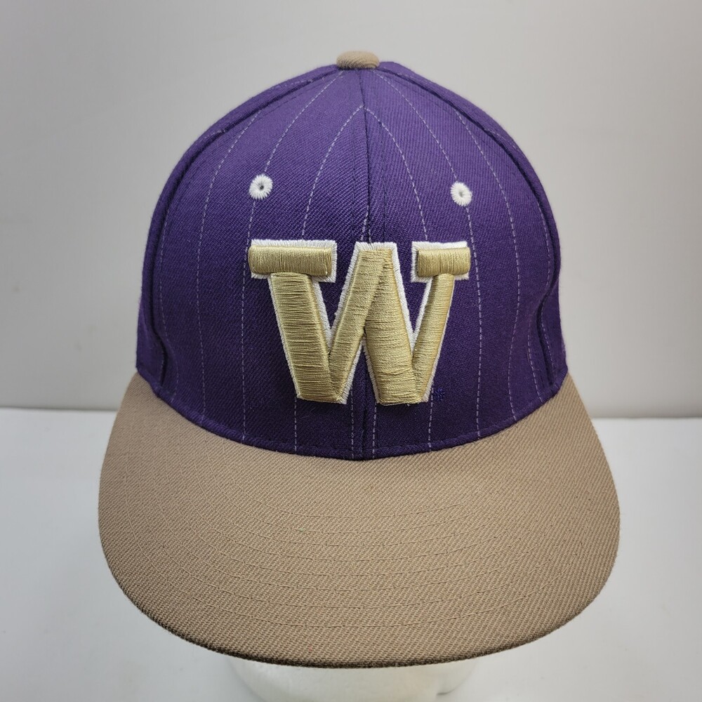 Washington Huskies NCAA Zephyr Cap Hat Mens One Size Purple Sports Football